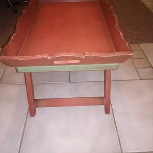 Antique bed tray